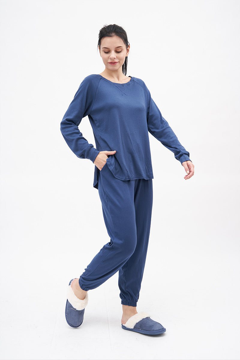 Casual Two pieces Cotton Pajamas - Fashionpara