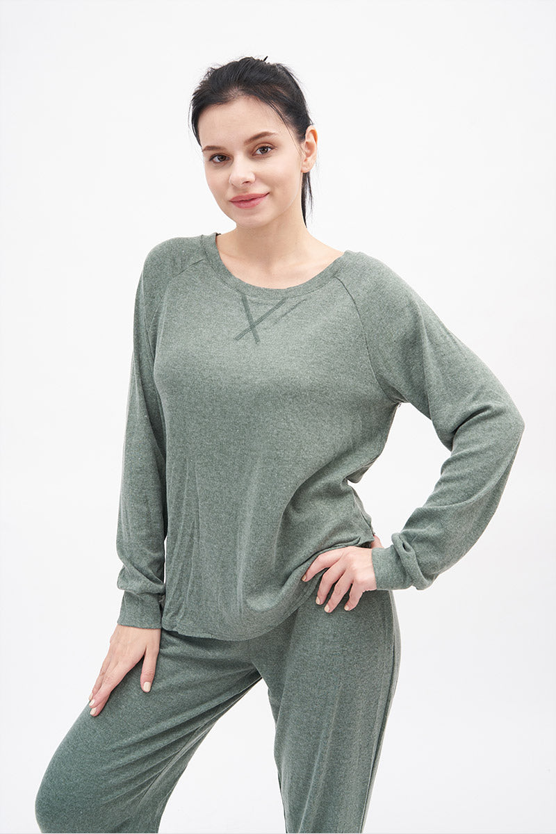 Casual Two pieces Cotton Pajamas - Fashionpara