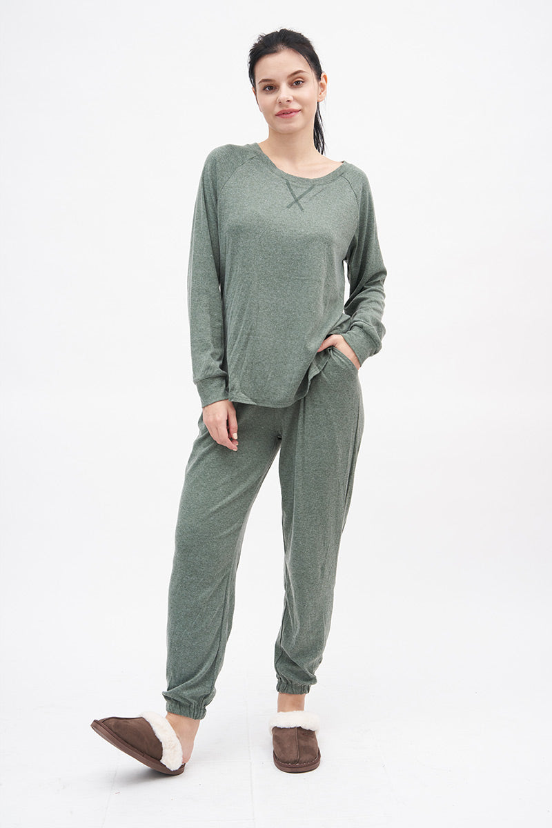 Casual Two pieces Cotton Pajamas - Fashionpara