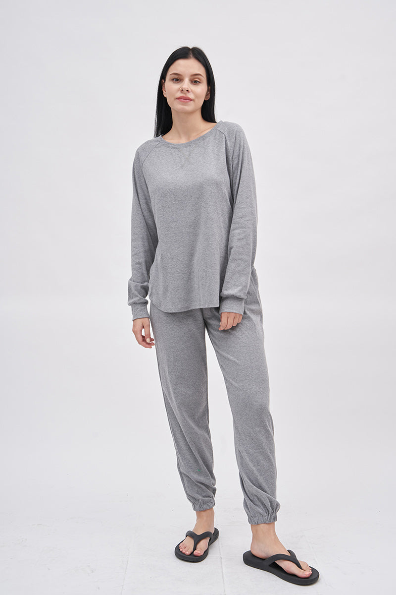 Casual Two pieces Cotton Pajamas - Fashionpara