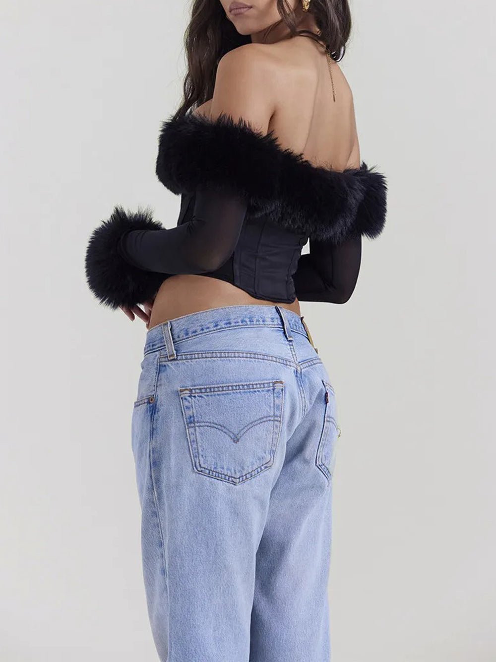 Off Shoulder Backless - Fashionpara