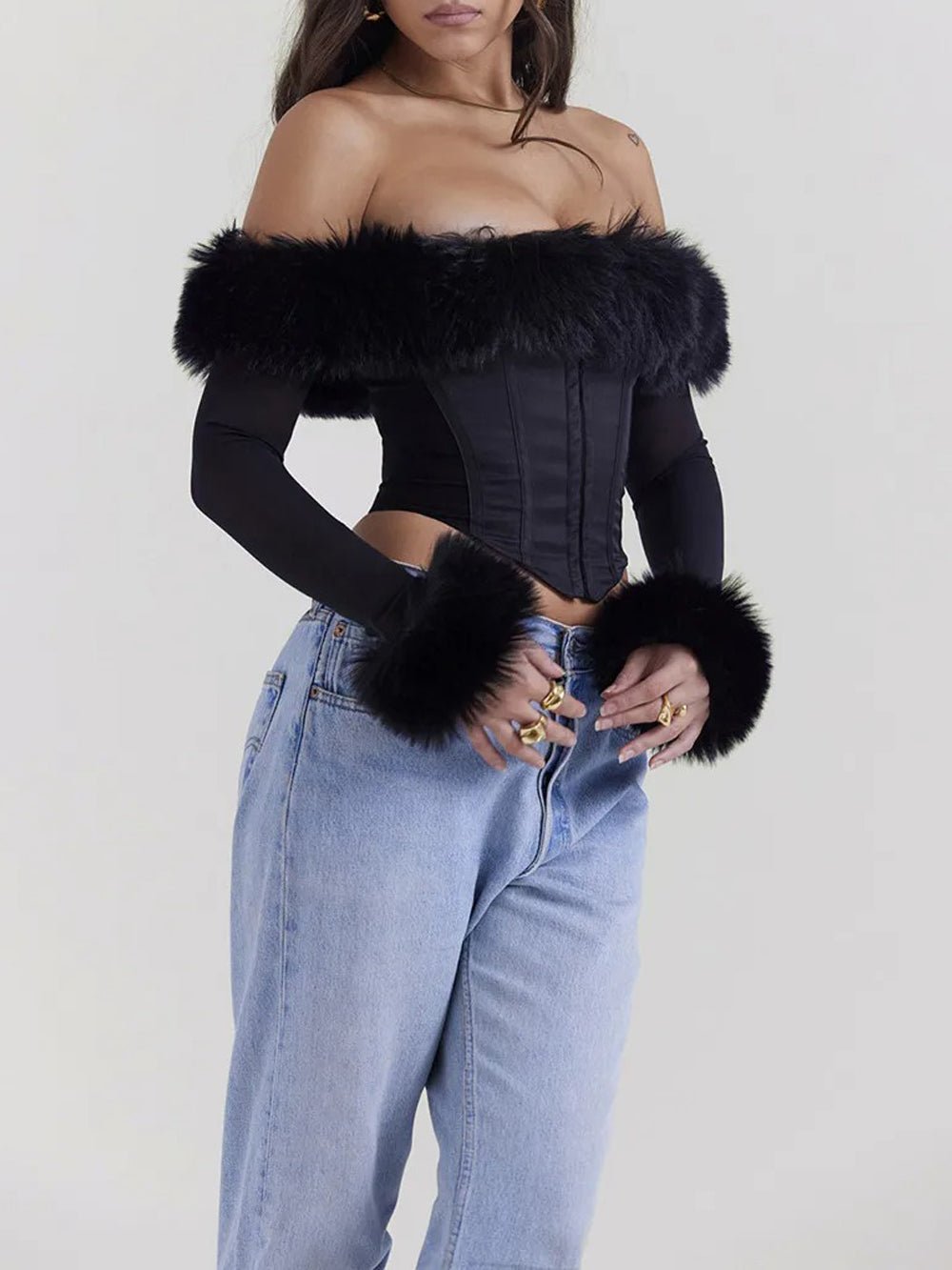 Off Shoulder Backless - Fashionpara