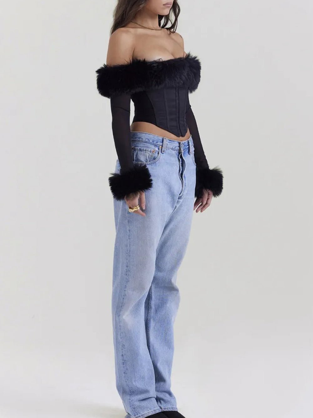Off Shoulder Backless - Fashionpara