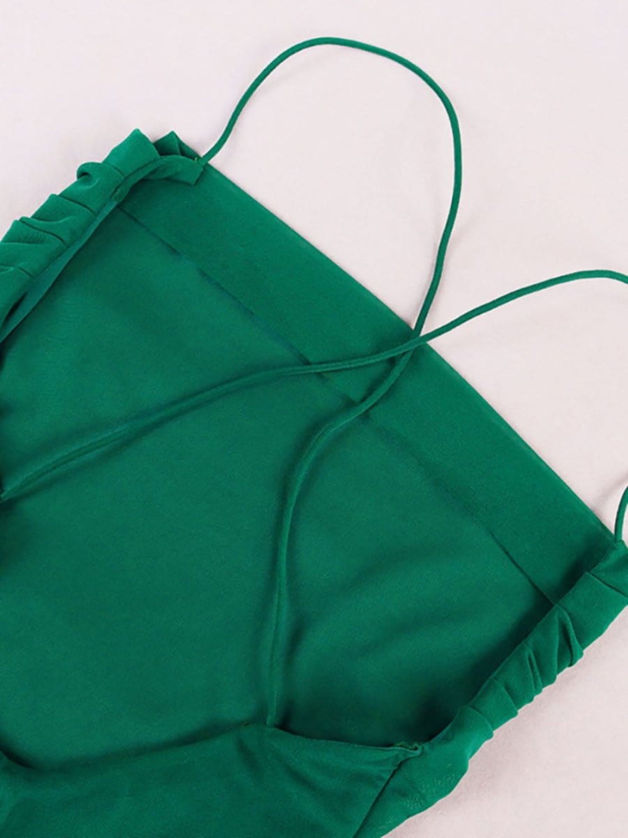 Backless Mini Dress - Fashionpara