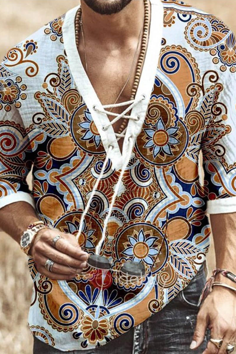 Men's Floral Shirt - Fashionpara