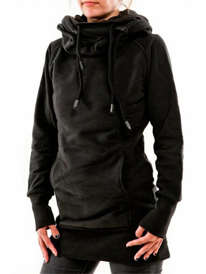 Hooded Drawstring Slim Fit Sweatshirt 3