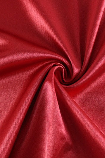 Satin Sweetheart Halter Corset Midi Dress