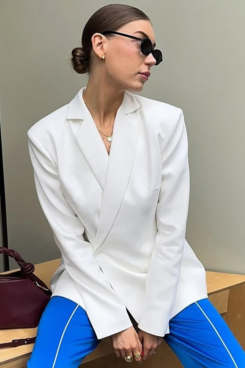 Backless Slim Party Blazer