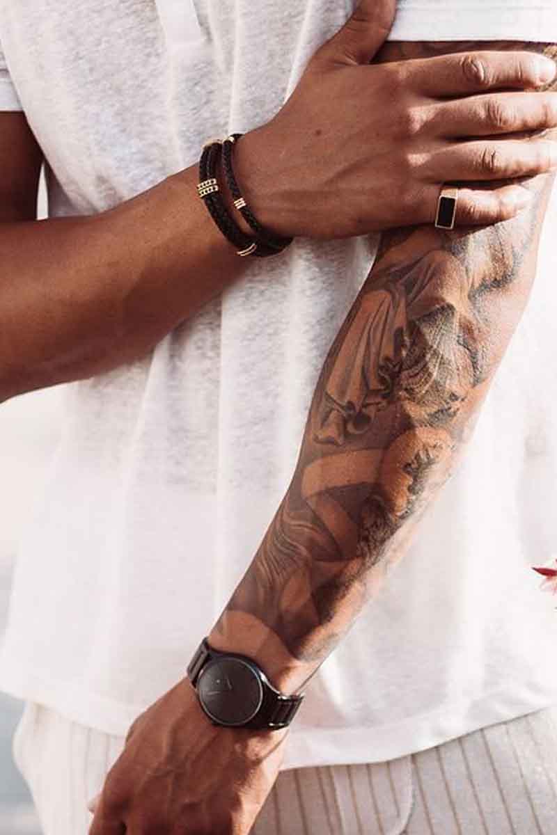 Hawaiian Deep V-Neck Short-Sleeved Shirt Fashionpara