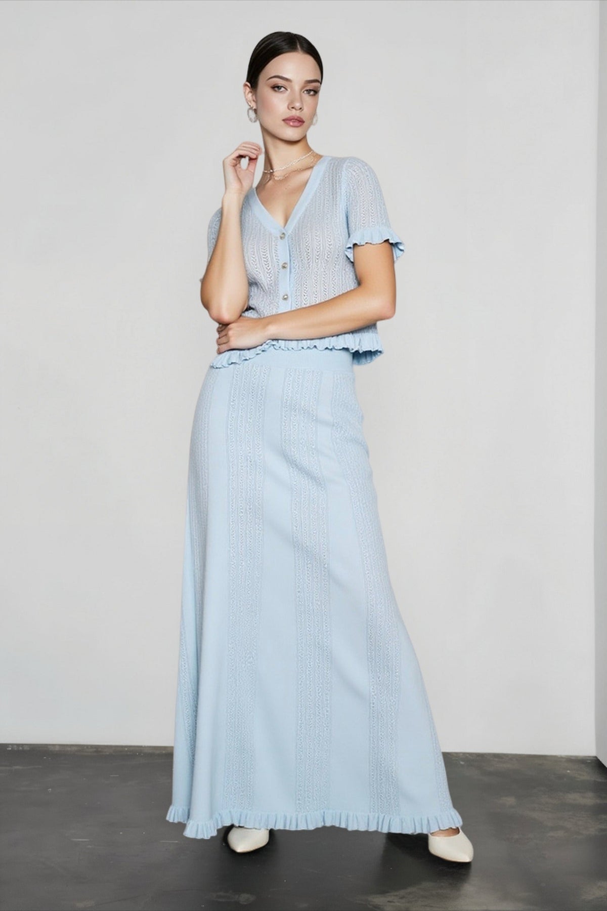 High-Waist Crop Top