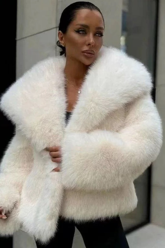 Thickened Faux Fur Winter Coat 4