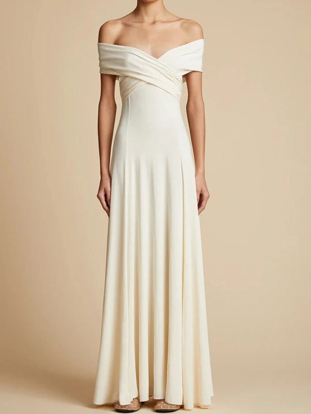 Folds Off Shoulder - Fashionpara