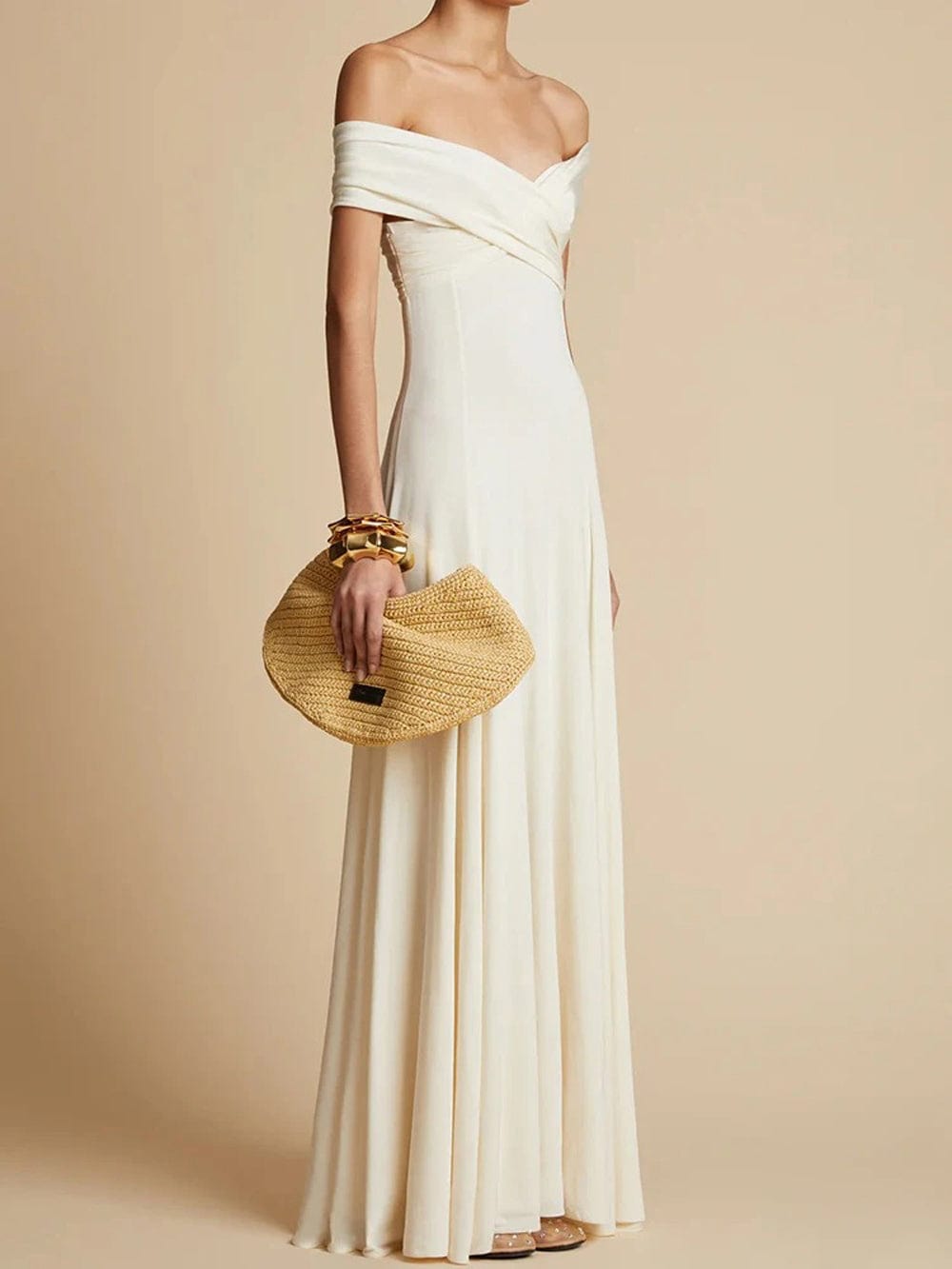 Folds Off Shoulder - Fashionpara
