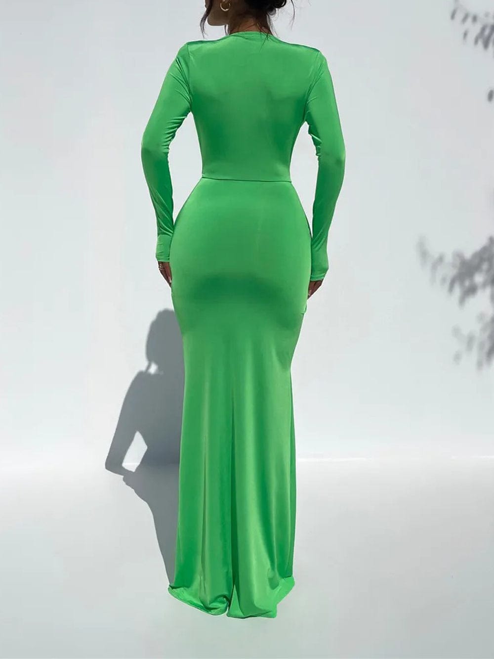 Bodycon Split Maxi - Fashionpara