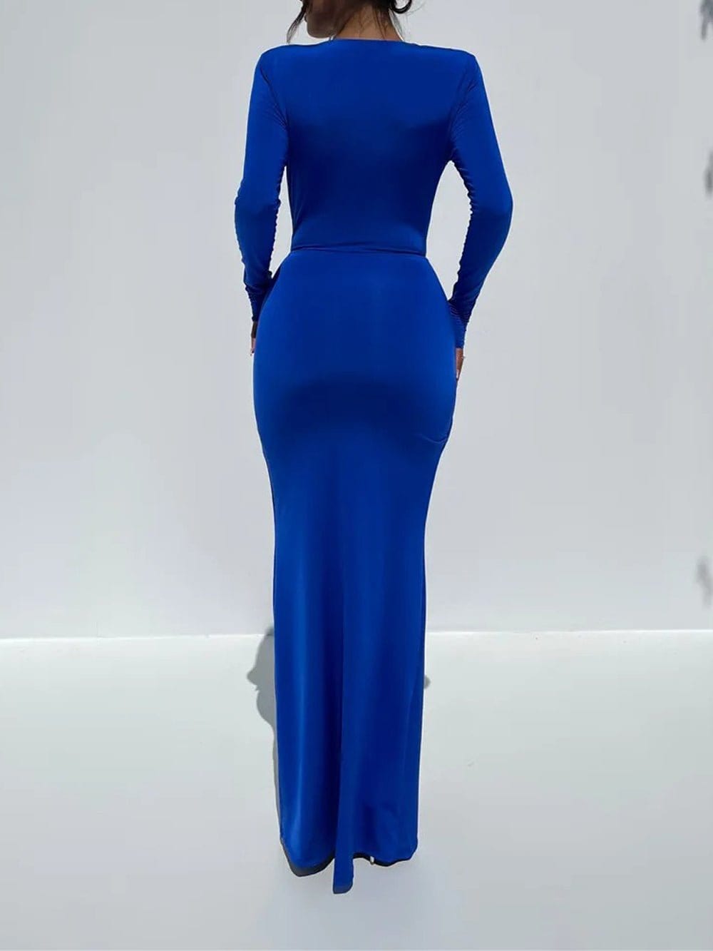 Bodycon Split Maxi - Fashionpara