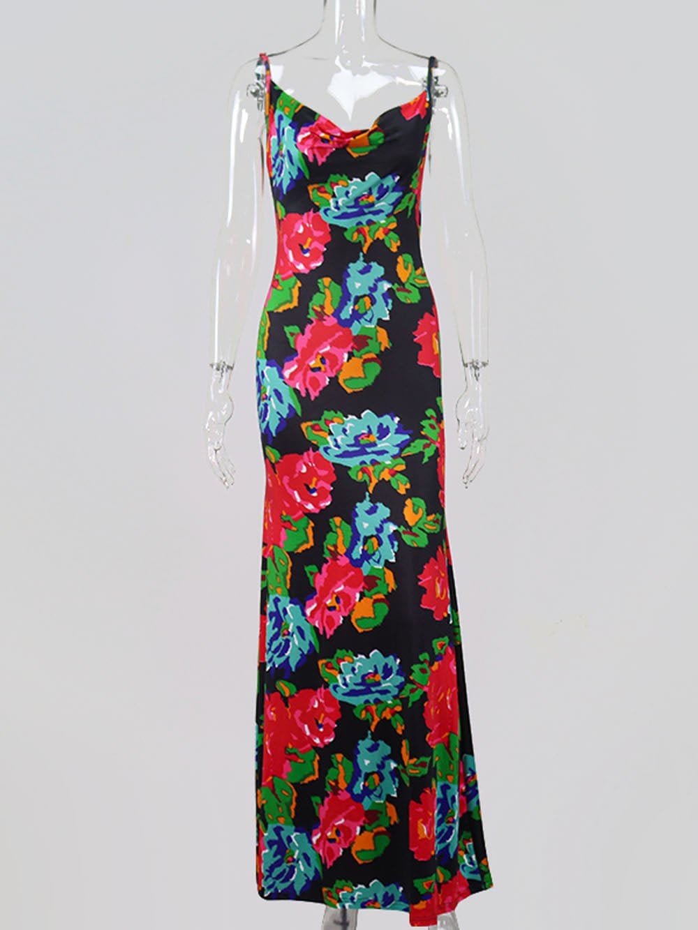 Floral Maxi Dress - Fashionpara