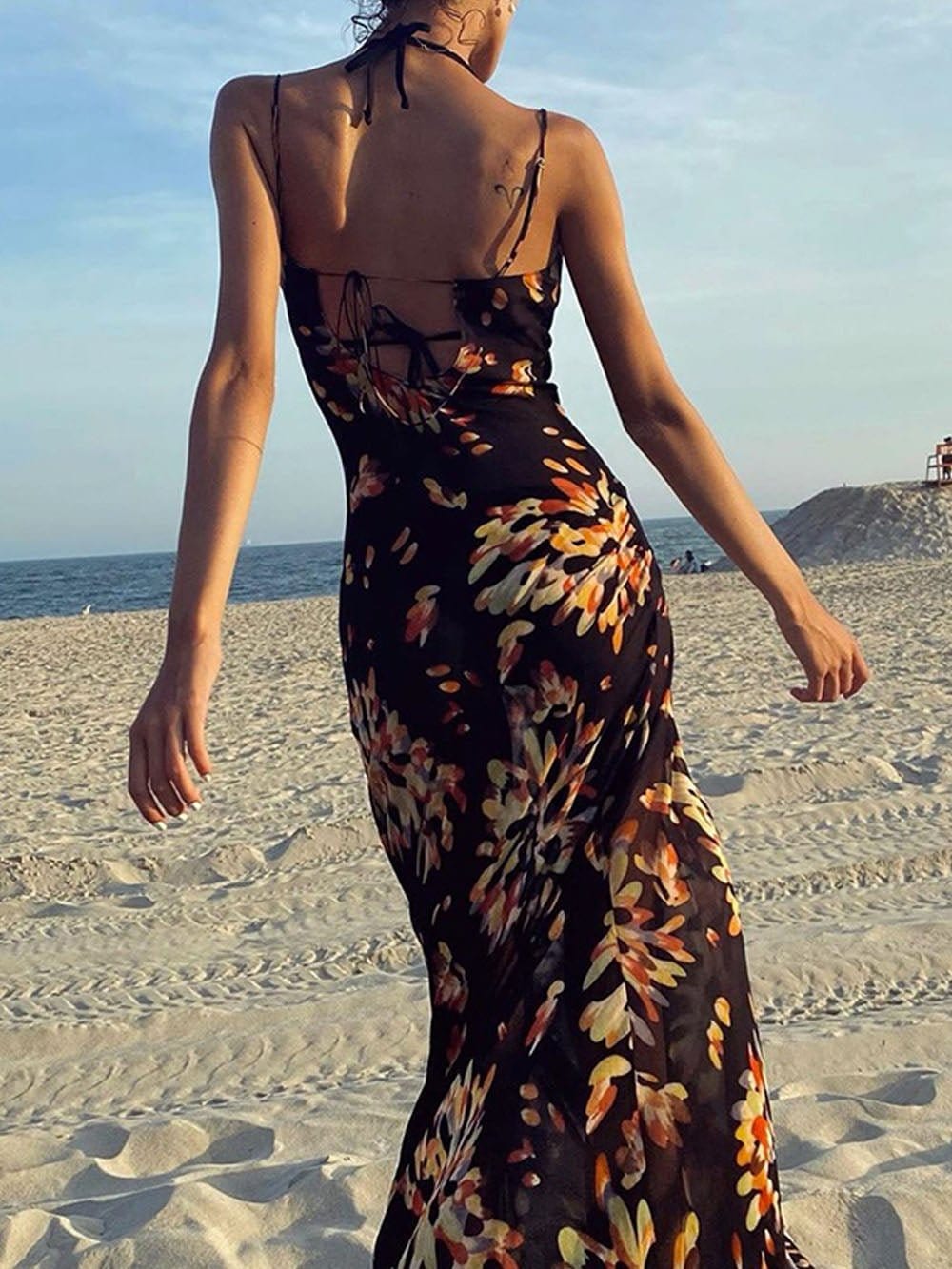 Floral Maxi Dress - Fashionpara