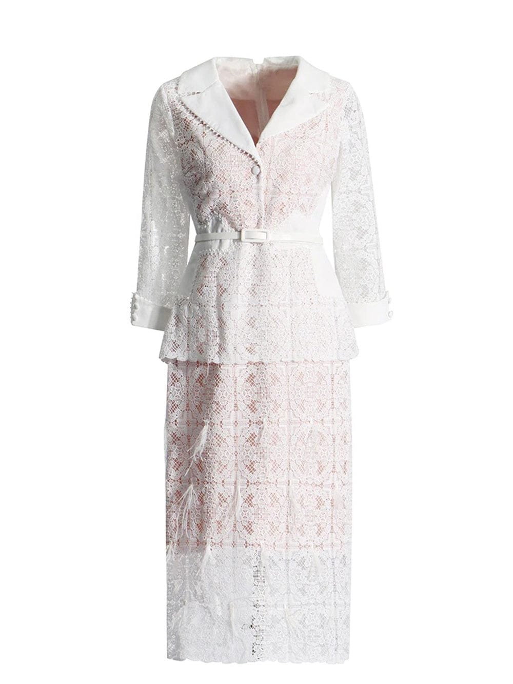 Hollow Out Midi - Fashionpara