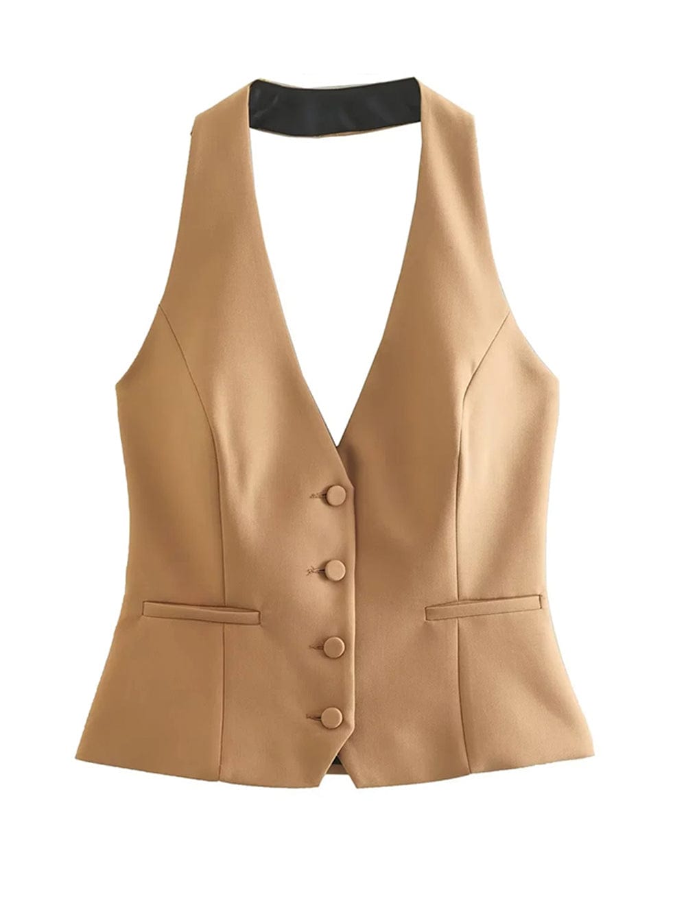 Backless Sleeveless Chic - Fashionpara