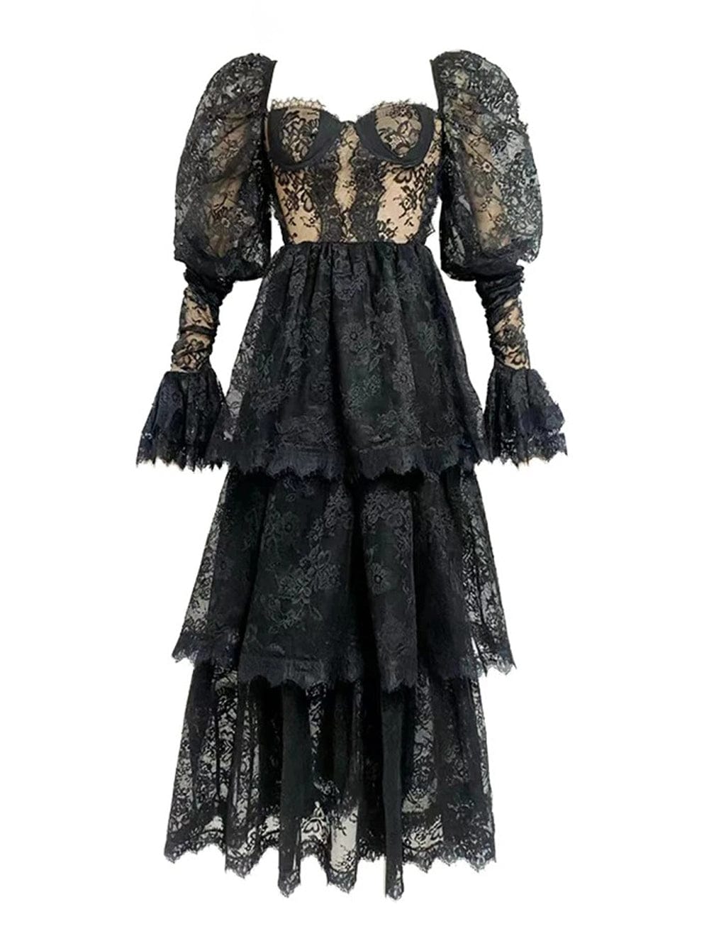 Folds Mini Dress - Fashionpara