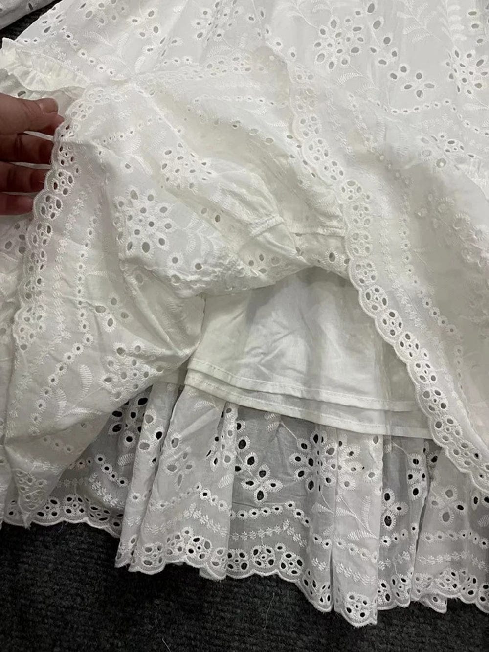 Hollow Out Spliced - Fashionpara