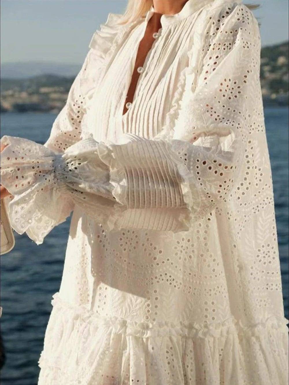 Hollow Out Spliced - Fashionpara