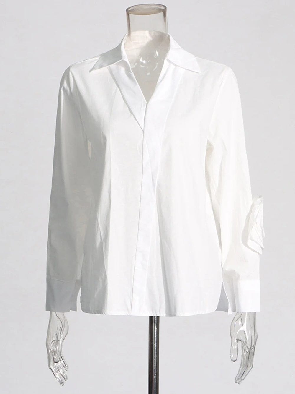 Appliques Button Shirt - Fashionpara