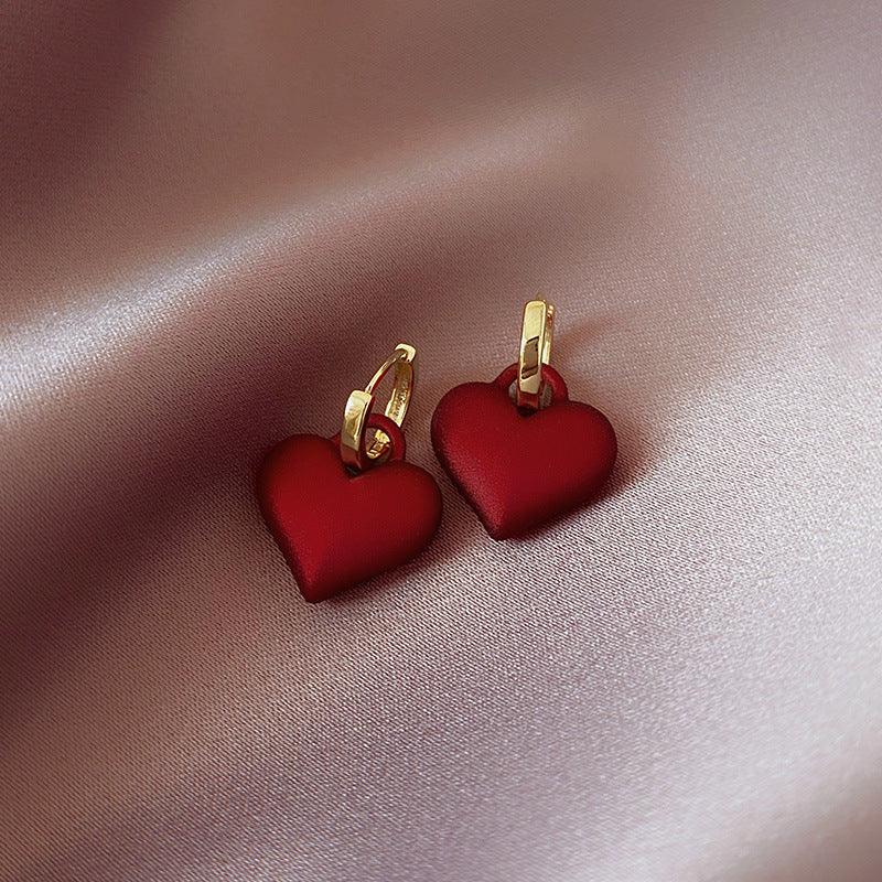 KittenAlarm - Darcey Huggie Heart Earrings