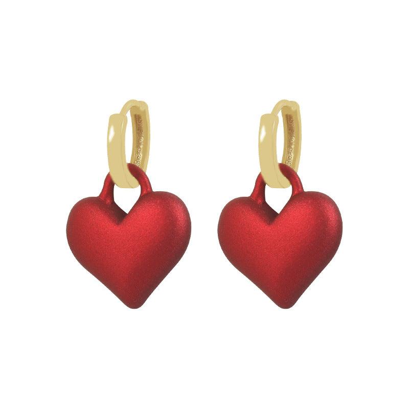 KittenAlarm - Darcey Huggie Heart Earrings