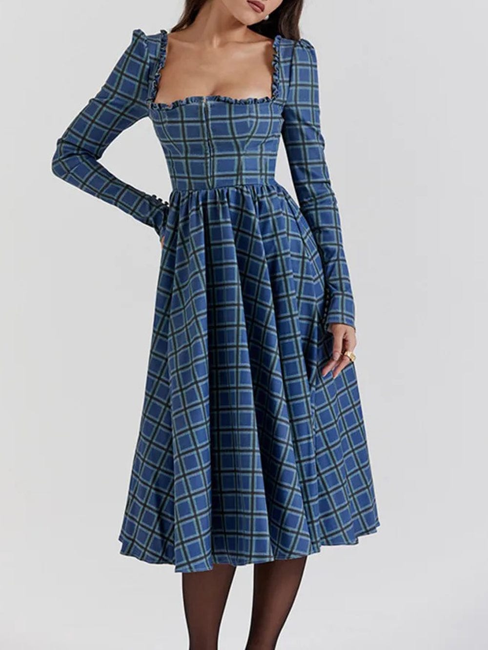 Flower Waist Midi - Fashionpara