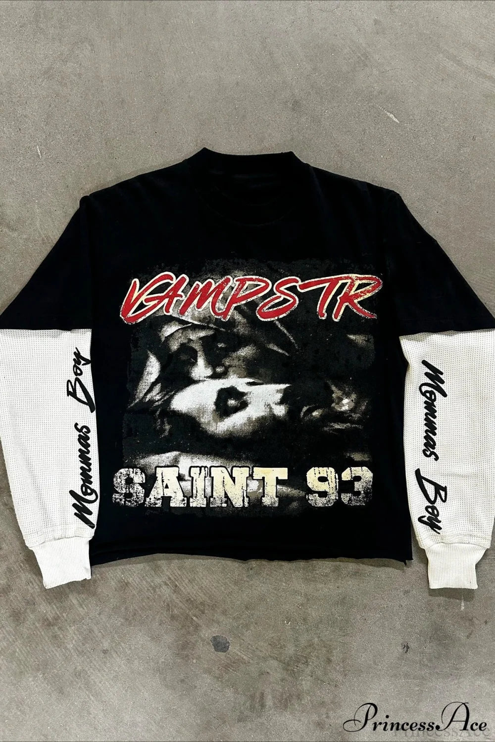 Dark Futuristic Counterfeit 2-Part Hoodie Black / S