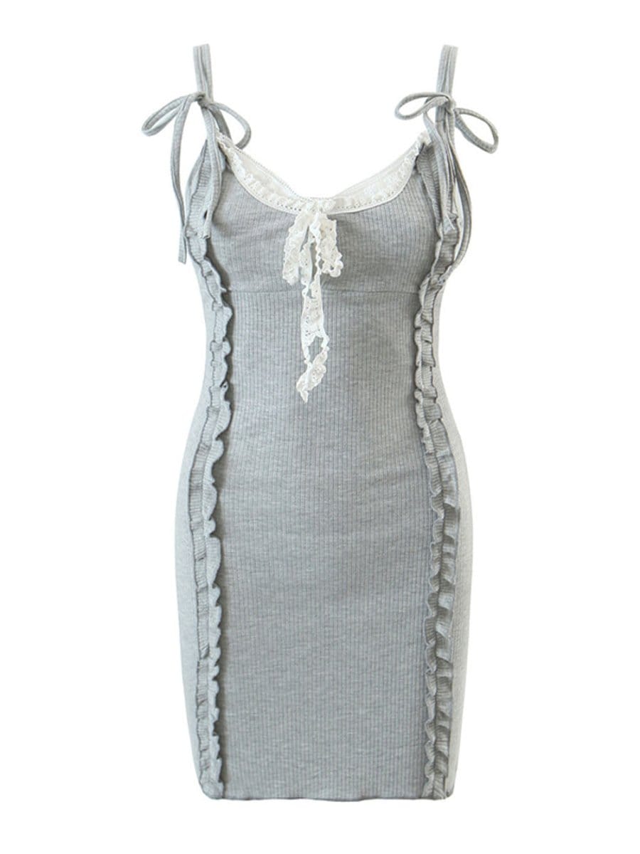 Knit Mini Dress - Fashionpara