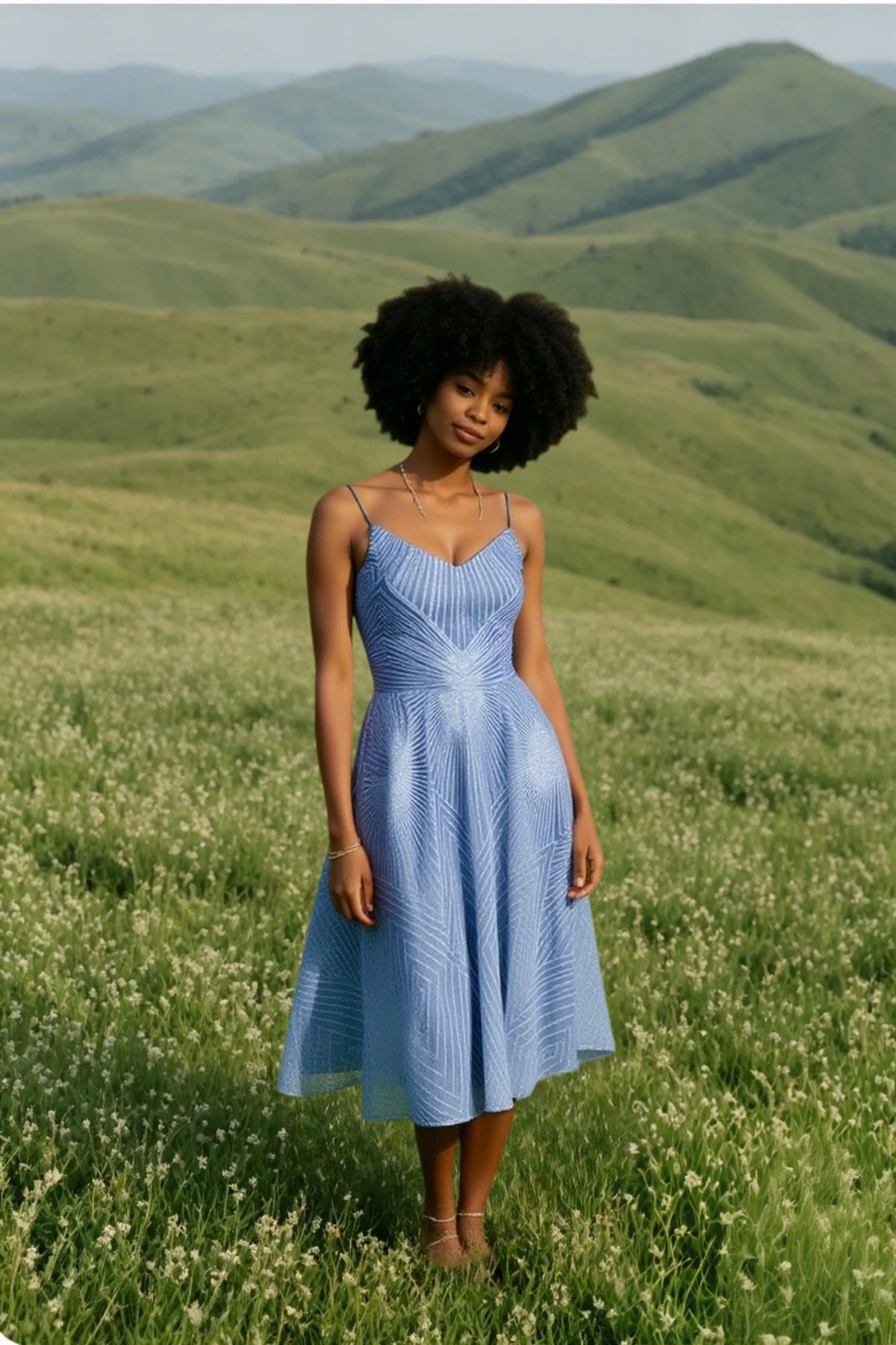 Long Formal Party Evening Midi Dress