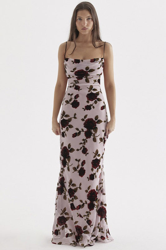 Printed Bodycon Party Dress