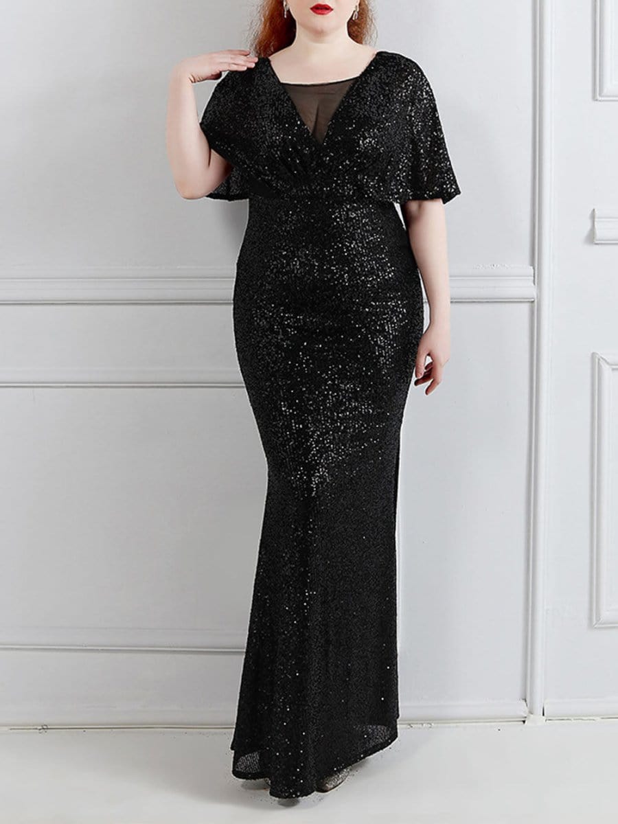 Sequin Maxi Dress - Fashionpara
