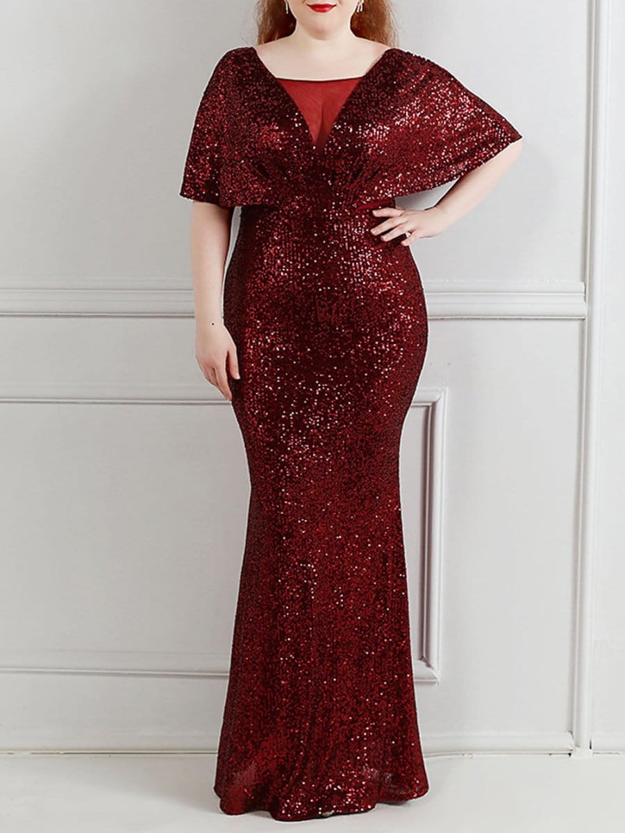 Sequin Maxi Dress - Fashionpara