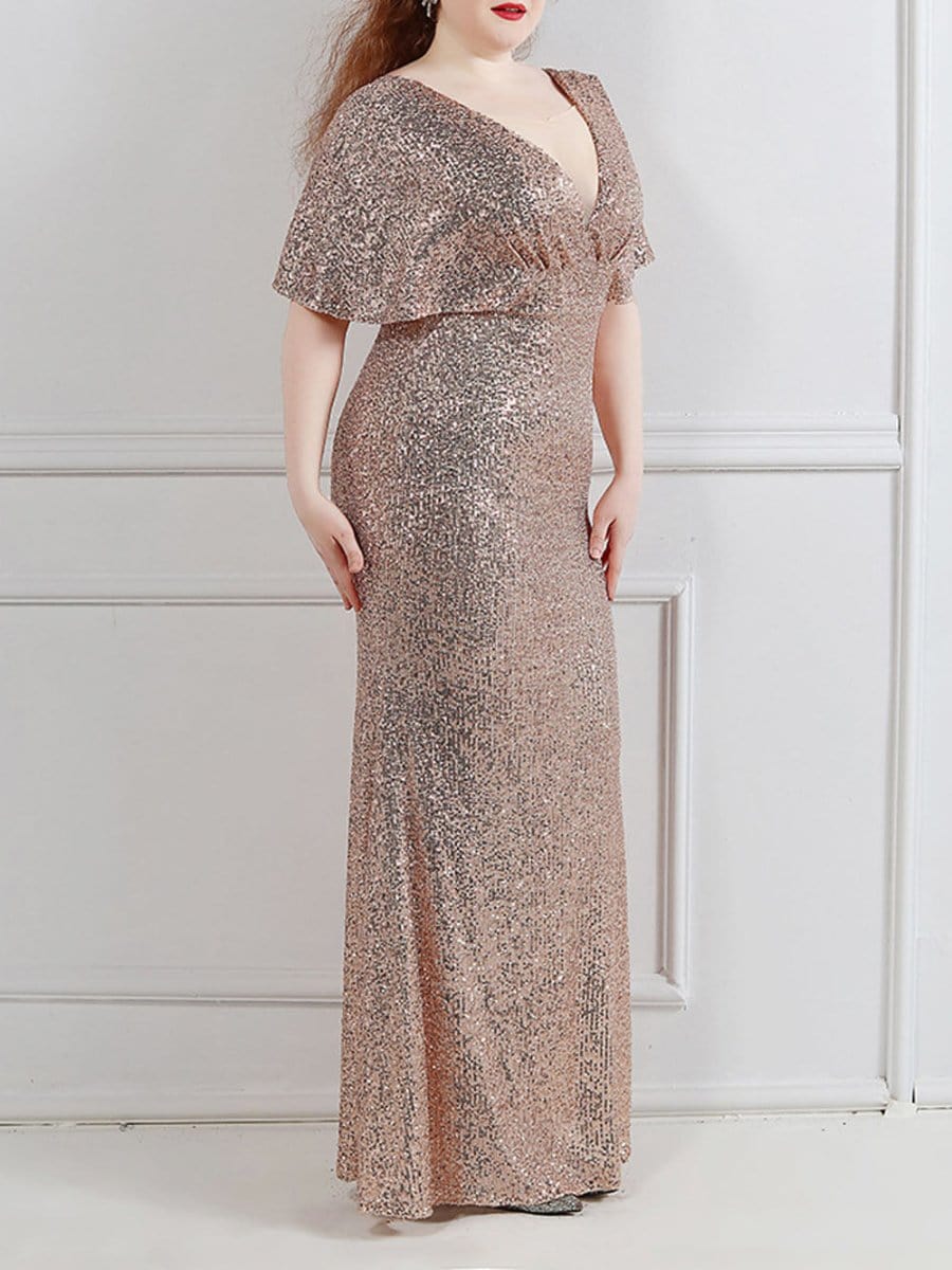 Sequin Maxi Dress - Fashionpara