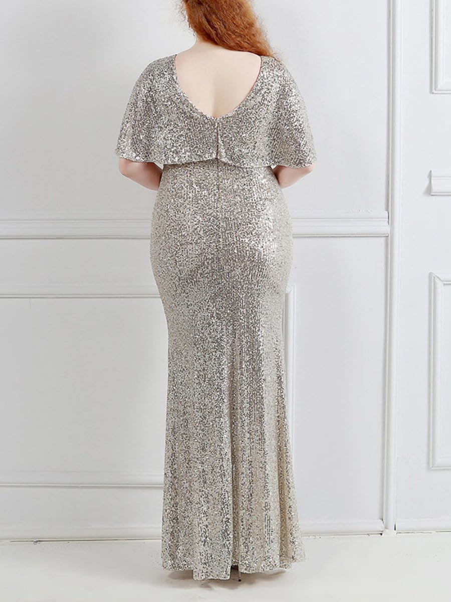 Sequin Maxi Dress - Fashionpara
