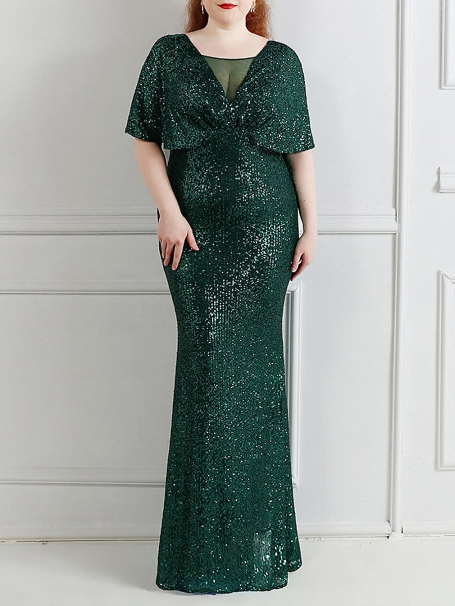 Sequin Maxi Dress - Fashionpara