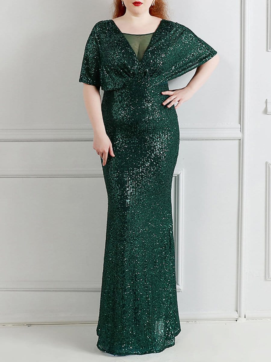 Sequin Maxi Dress - Fashionpara