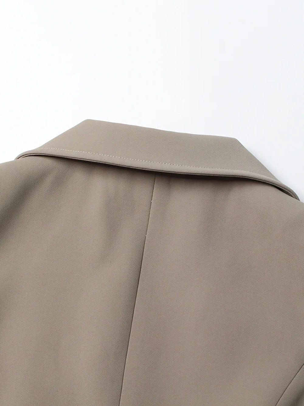 Sleeveless Blazer & - Fashionpara