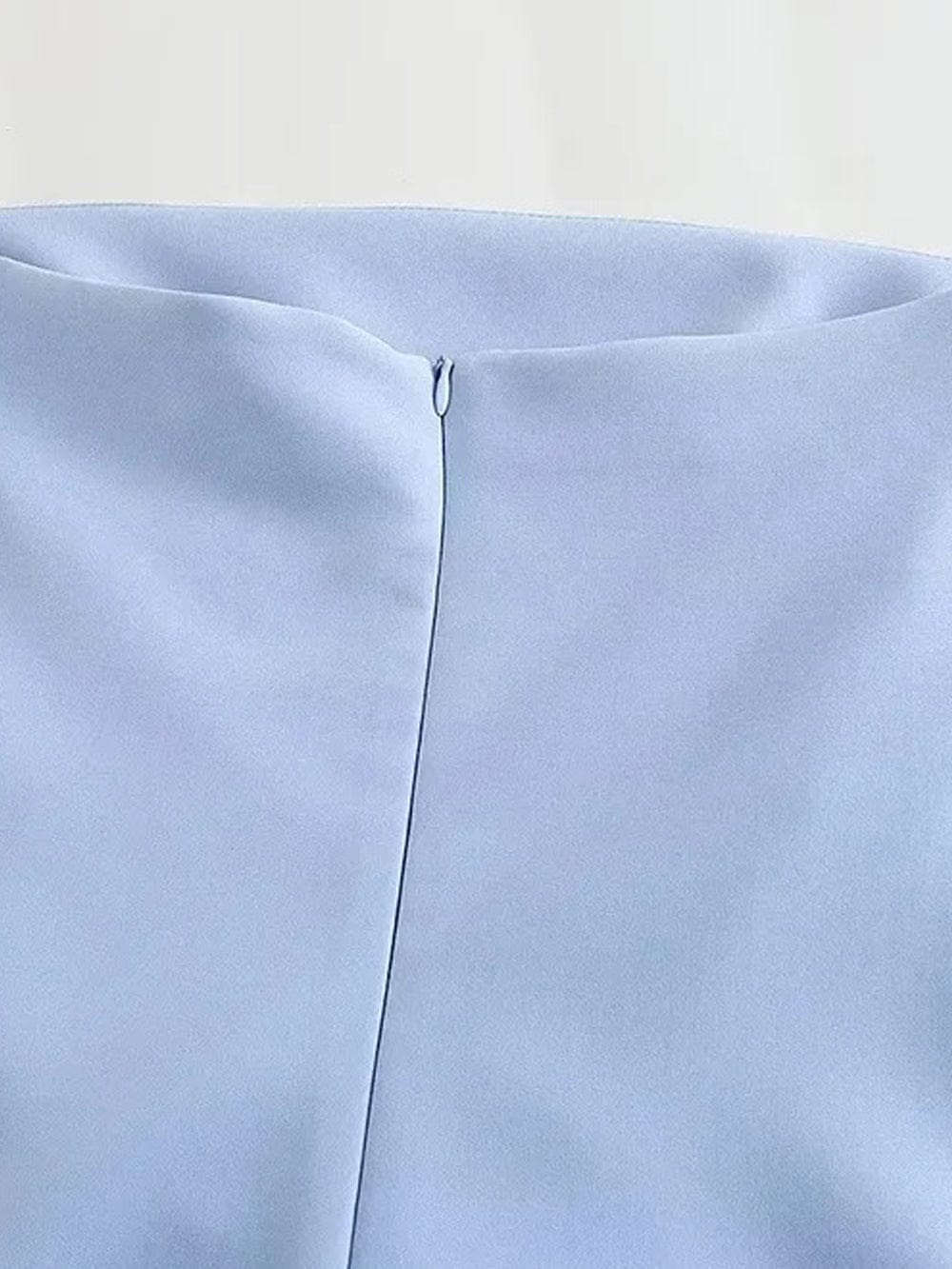 Strapless Draped Mini - Fashionpara