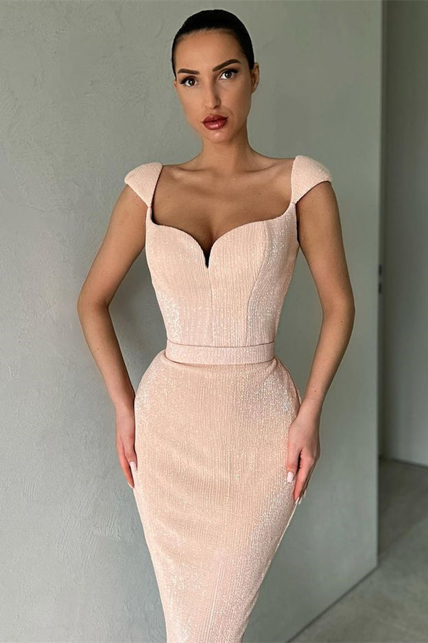Designer Sequined Sleeveless Mermaid Prom Dress