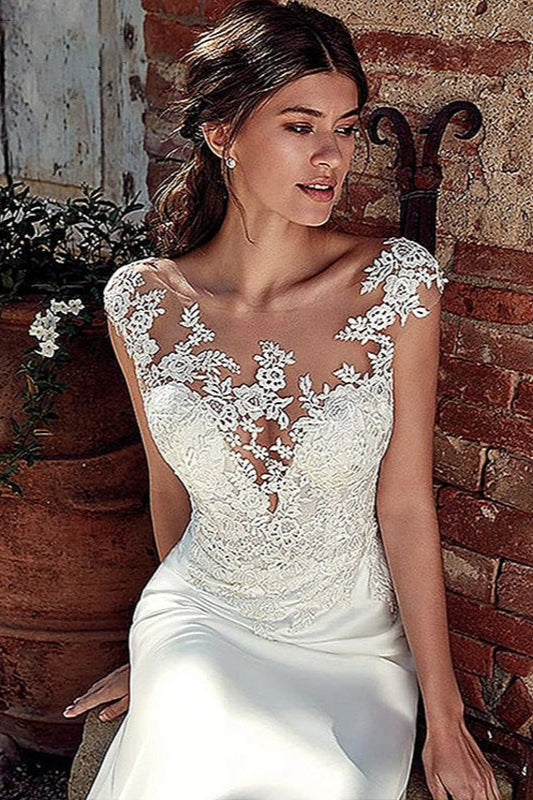 Long Sleeve Mermaid Sexy Wedding Dress