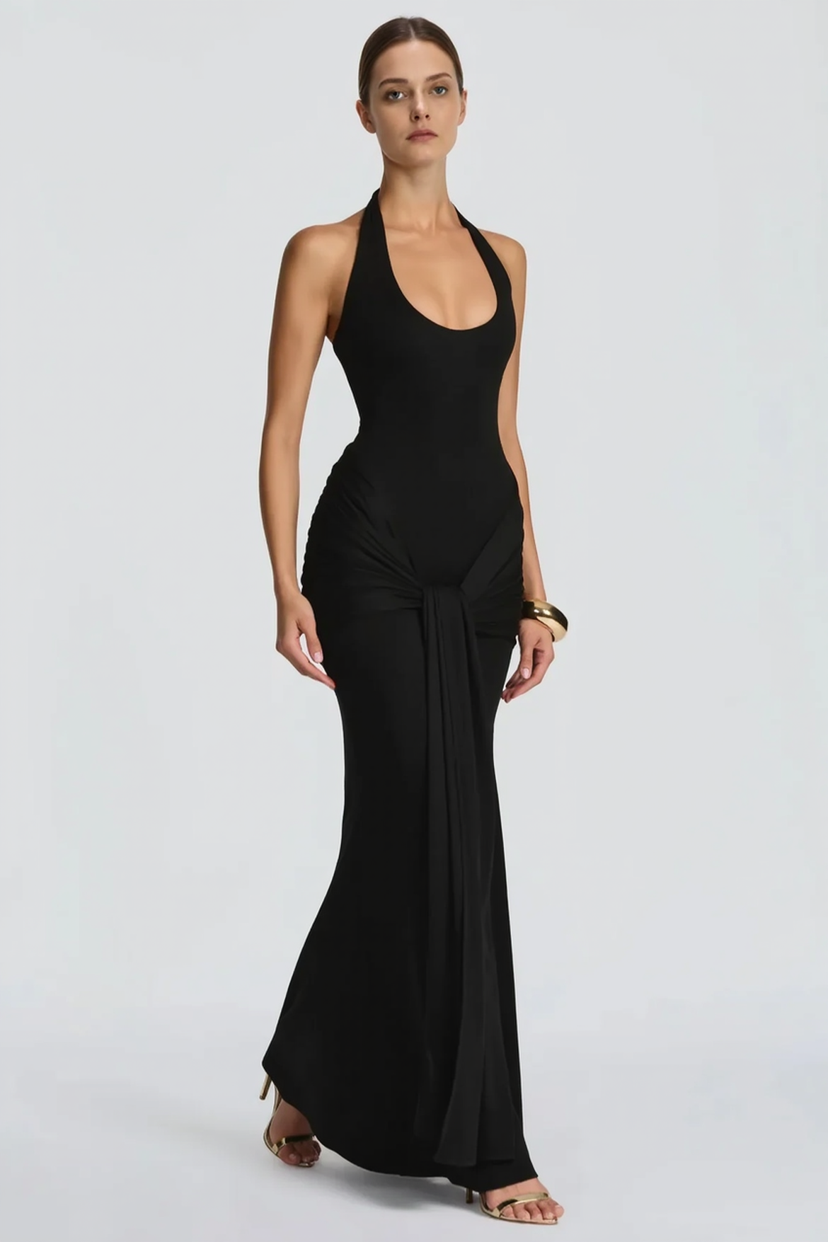 Halter-Neck Bodycon Dress