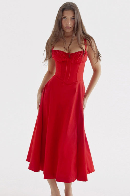 Bustier A-Line Slip Dress - View 6