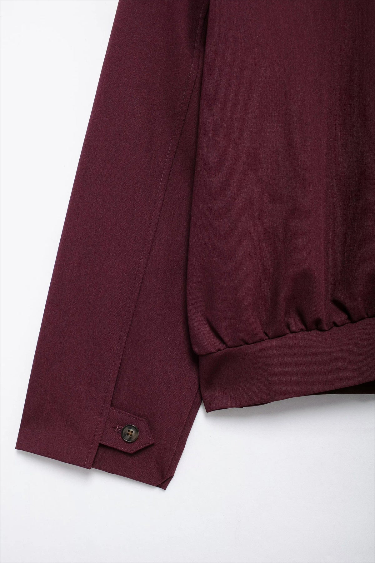 Burgundy Casual Zip Jacket 10
