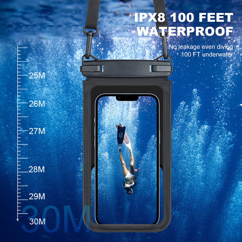 Outdoor Rafting Swimming Portable Mobile Phone Waterproof Bag