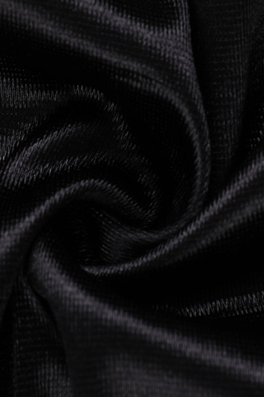 Satin Bowknot Strap Party Dress