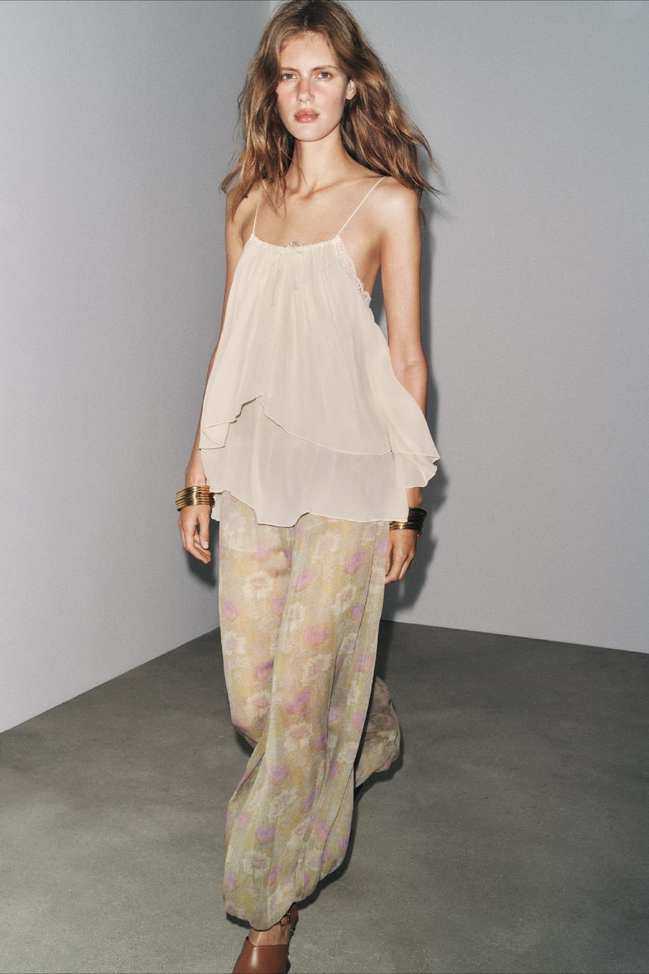 High Waist Pleated Jogger Pants